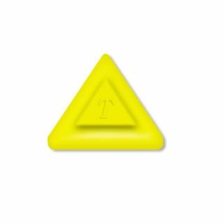 Tachyon Glass Cell Triangle 32 mm-es üvegcella Szín: Sárga