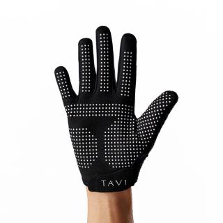 Tavi Noir Training Grip Gloves Ebony csúszásgátló edzőkesztyű sporthoz, jógához, pilateshez Méret: M 7.5 - 8.5 cm