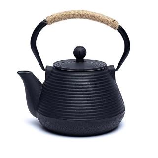 Tetsukyusu japán öntöttvas teáskanna (belül zománcozott) Térfogat: 1 l