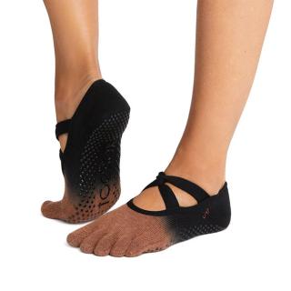 Toesox Fulltoe Bellarina csúszásgátló zokni - Szezonális újdonság Szín: Clove Ombre, Méret: M 39-42,5