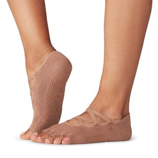 Toesox Half Toe Elle Grip csúszásgátló zokni Natural Méret: M 39-42,5