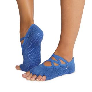 Toesox Half Toe Elle Grip csúszásgátló zokni - Szezonális újdonság Szín: Royal Blue, Méret: M 39-42,5