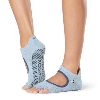 Toesox Halftoe Bellarina Grip csúszásgátló zokni (Bluebell) Méret: M 39-42,5