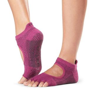 Toesox Halftoe Bellarina Grip protišmykové ponožky (Groovy) Méret: M 39-42,5