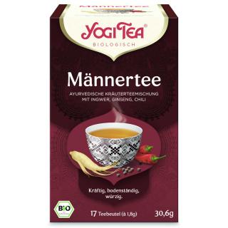 Yogi Tea Bio férfi tea (Männer tee) organikus fűszerkivonattal 17 x 2 g