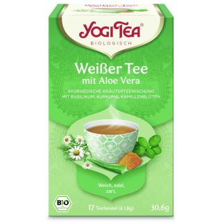 Yogi Tea - fehér tea aloe verával 17 x 1,8 g