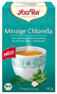 Yogi Tea Minty Chlorella - Ayurvédikus filteres gyógytea BIO 17 × 1,95 g