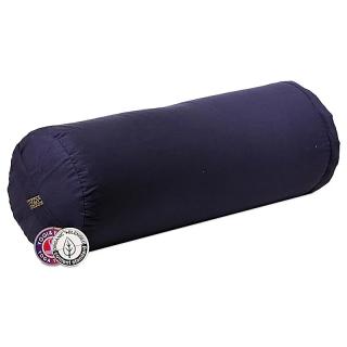 Yogi & Yogini Bolster jógahenger ECO hajdina 100% bio pamut 60 x 16 cm Szín: Kék