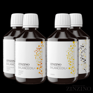 Zinzino Balance Oil olaj, 300 ml, magas Omega-3 (EPA + DHA) zsírsavtartalom Íz: Narancs - Citrom - Menta