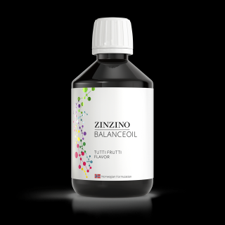 Zinzino BalanceOil Tutti Frutti olaj gyerekeknek 300 ml, magas Omega-3 (EPA + DHA) zsírsav tartalommal