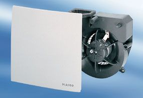 ER 100 D Ventilátor egység Háromfokozatú kapcsoláóval kombinált modell 35 m³/h, 60 m³/h, 101 m³/...