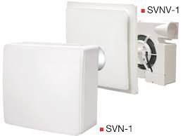 SVNV-1 80 E TH 100m3/h  Falba süllyeszthető, ház nélküli kisventilátor páraérzékelő+időkapcsoló...