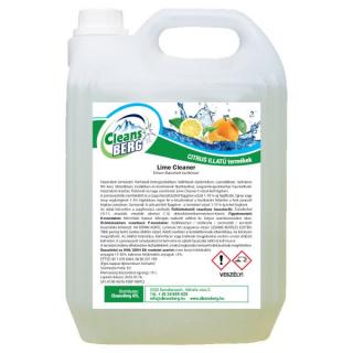 LIME CLEANER Illatkapszulás, intenzív citrus illatú tisztítószer koncentrátum 10 l
