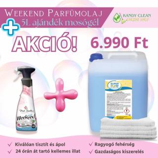 Paul Bentley Weekend parfümolaj 500 ml + ajándék 5 liter mosógél