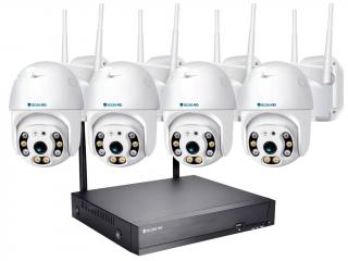 Securia Pro WIFI kamerarendszer WIFI4CHV5S-W-ptz Felvétel: 2 TB merevlemez