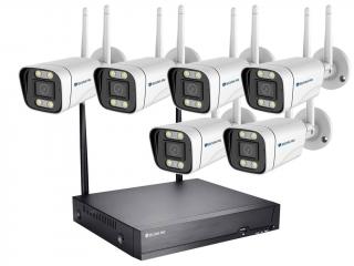 Securia Pro WIFI kamerarendszer WIFI6CHV5S-W Felvétel: 4 TB merevlemez