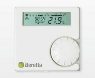 BERETTA ALPHA 7D heti programozású termosztát digitális kijelzővel