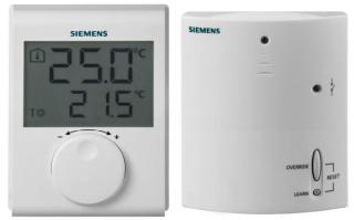 SIEMENS RDH100 digitális termosztát