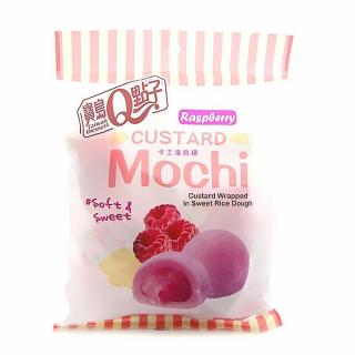 Custard Mochi Raspberry Flavor 110g