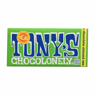 Tonys Dark Almond Seasalt 240g