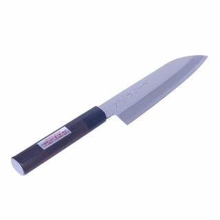MIKI HAMONO SEISAKUSHO kék papíracél Santoku konyhakés - 170 mm - UF171
