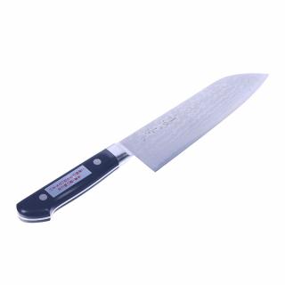 MIKI HAMONO SEISAKUSHO VG10 acél Santoku konyhakés - 170 mm - UF001