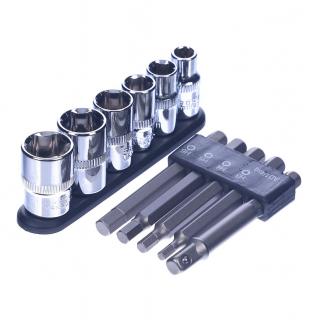 SK11 11 darabos univerzális bit és dugókulcs készlet - SCB-108