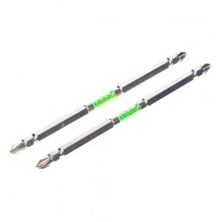 SK11 kétvégű torziós csavarhúzó bitkészlet - 2 db - PH2 - 150 mm