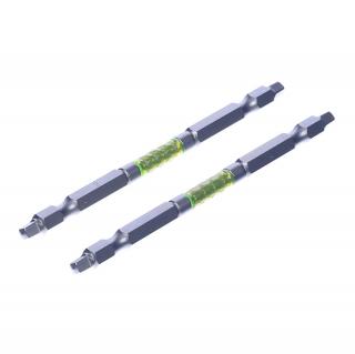 SK11 kétvégű torziós csavarhúzó bitkészlet - 2 db - SQ3 - 110 mm
