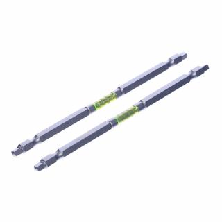 SK11 kétvégű torziós csavarhúzó bitkészlet - 2 db - SQ3 - 150 mm