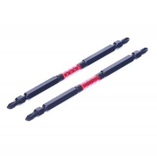 SK11 kétvégű torziós csavarhúzó bitkészlet, vékony - 2 db - PH2 - 130 mm