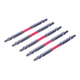 SK11 Super Ashura kétvégű torziós csavarhúzó bitkészlet, vékony - 5 db - PH2 - 110 mm