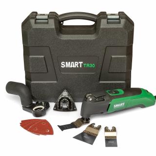 SMART TR30 300 W többfunkciós oszcilláló fűrész elszívással (készlet)