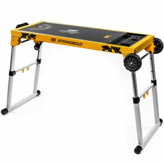 STRONGBOLD StrongBench B910 multifunkcionális összecsukható munkaasztal és munkaplatform