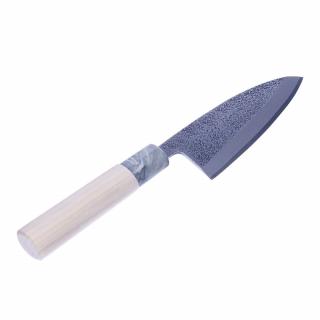 UMEBACHI RYUMA kis Deba kés halfilézéshez kalapácsos felülettel - 120 mm