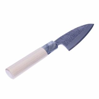 UMEBACHI RYUMA kis Deba kés halfilézéshez kalapácsos felülettel - 90 mm