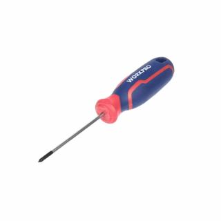 WORKPRO kereszthornyos csavarhúzó - PH0 x 76 mm - WP221146