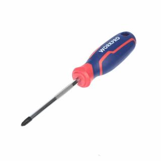 WORKPRO kereszthornyos csavarhúzó - PH2 x 101 mm - WP221152