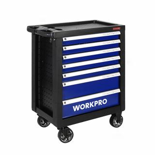 WORKPRO műhelykocsi 7 fiókkal (300 kg teherbírás)
