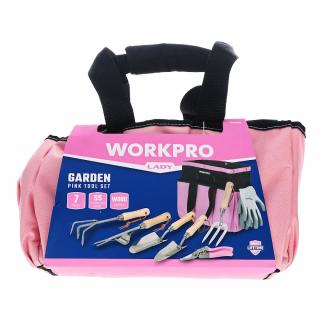 WORKPRO női kerti szerszámkészlet - 7 db - WP206803