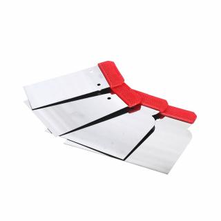 WORKPRO rozsdamentes acél kaparókészlet - 4 db - WP321017