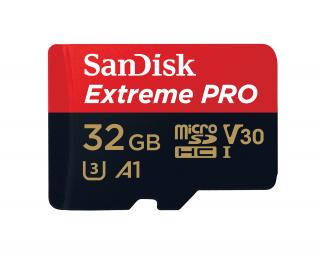 SanDisk microSDHC Extreme Pro 32GB A1/V30/C10/UHS-I (SDSQXCG-032G-GN6MA/173427)