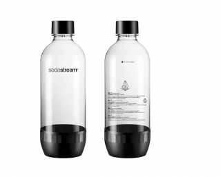 SodaStream Bottle Duopack Tritan Palackok  2 x 1l Black
