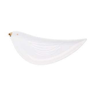 Fehér porcelán tál BIRD BOWL