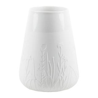 Fehér porcelán váza FLORAL GRASSES