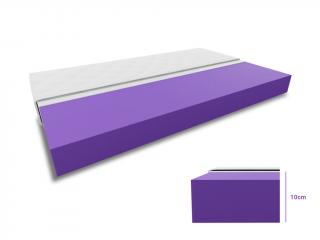 Hab matrac DELUXE  140 x 200 cm Matracvédő: Matracvédővel