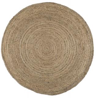 Jutaszőnyeg ROUND NATURAL 120 cm