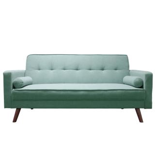Kinyitható kanapé, zöld-menta, OTISA