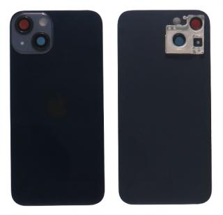 Apple Iphone 13 hátlap üveg + kamera üveg - fekete színű (Midnight)
