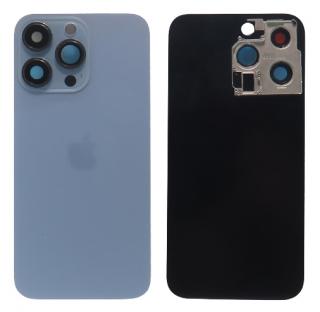 Apple Iphone 13 Pro hátlap üveg + kamera üveg - kék színű (Sierra Blue)